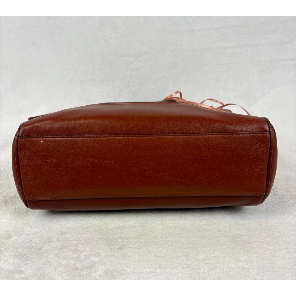 Coach Legacy Leather Medium Candace Carryall in Cognac Glovetanned Leather - Picture 5 of 15